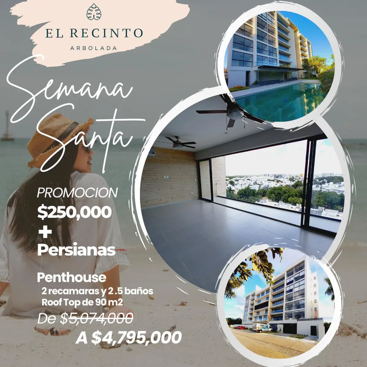 Departamento en venta en Cancún, Benito Juárez — foto 1 de 57