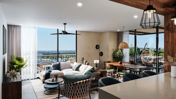 Departamento en Preventa, 1,2 y 3 Recamaras, Renta vacacional, Av. Colosio, Cancún