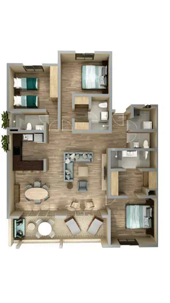 Departamento en venta en Cancún, Benito Juárez — foto 3 de 17