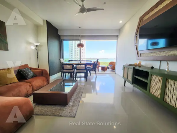 Departamento en Venta, 2 Recámaras, AMUEBLADO/EQUIPADO, Malecón Américas, Cancún