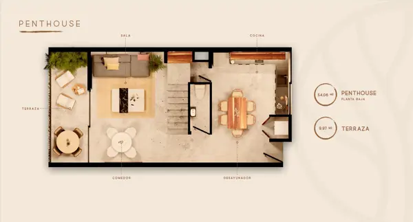 Departamento en venta en Cancún, Benito Juárez — foto 3 de 14