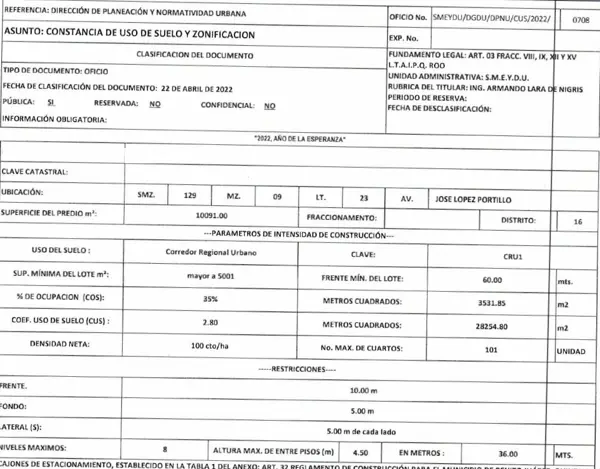 Terreno en venta en Cancún, Benito Juárez — foto 3 de 4