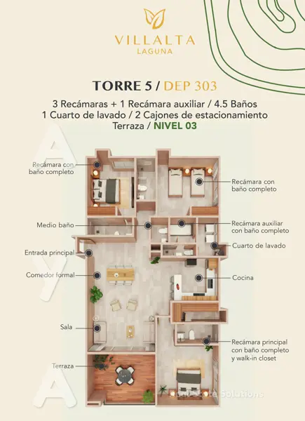 Departamento en venta en Cancún, Benito Juárez — foto 2 de 23