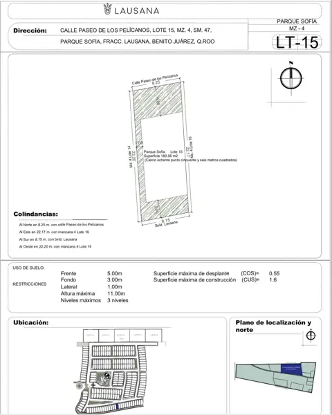 Terreno en venta en Cancún, Benito Juárez — foto 2 de 2
