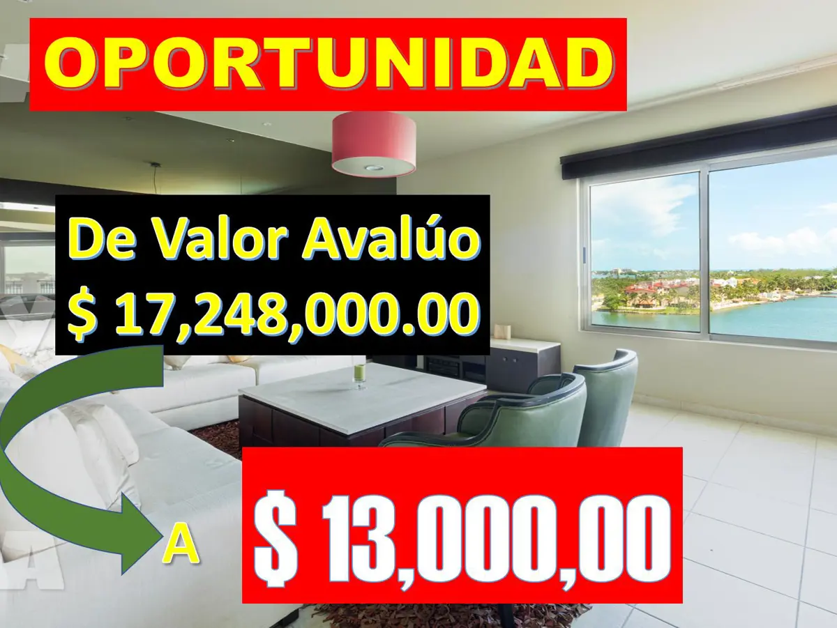 Departamento en venta en Cancún, Benito Juárez — foto 1 de 43
