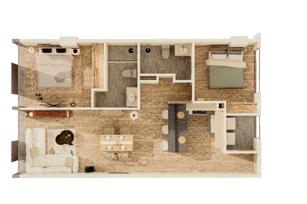 Departamento en venta en Cuauhtemoc, Morelia — foto 3 de 4