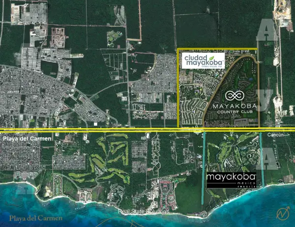 Terreno en venta en Playa del Carmen, Playa del Carmen — foto 2 de 5