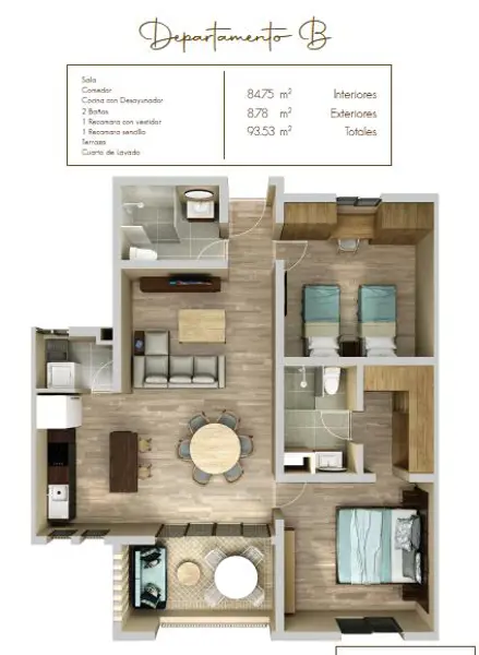 Departamento en venta en Cancún, Benito Juárez — foto 2 de 16