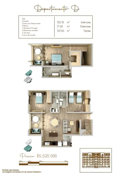 Departamento en venta en Cancún, Benito Juárez — foto 3 de 16