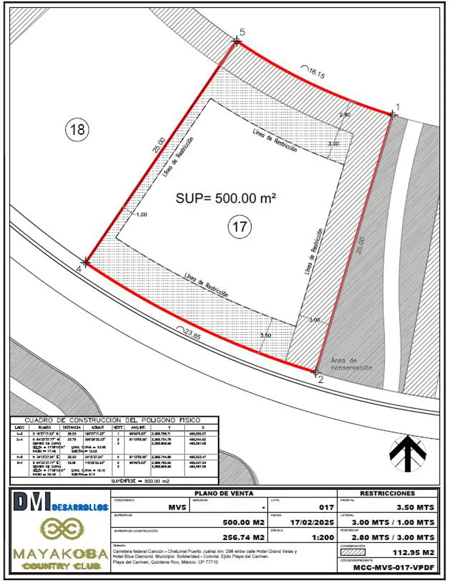 Terreno en venta en Playa del Carmen, Playa del Carmen — foto 1 de 5
