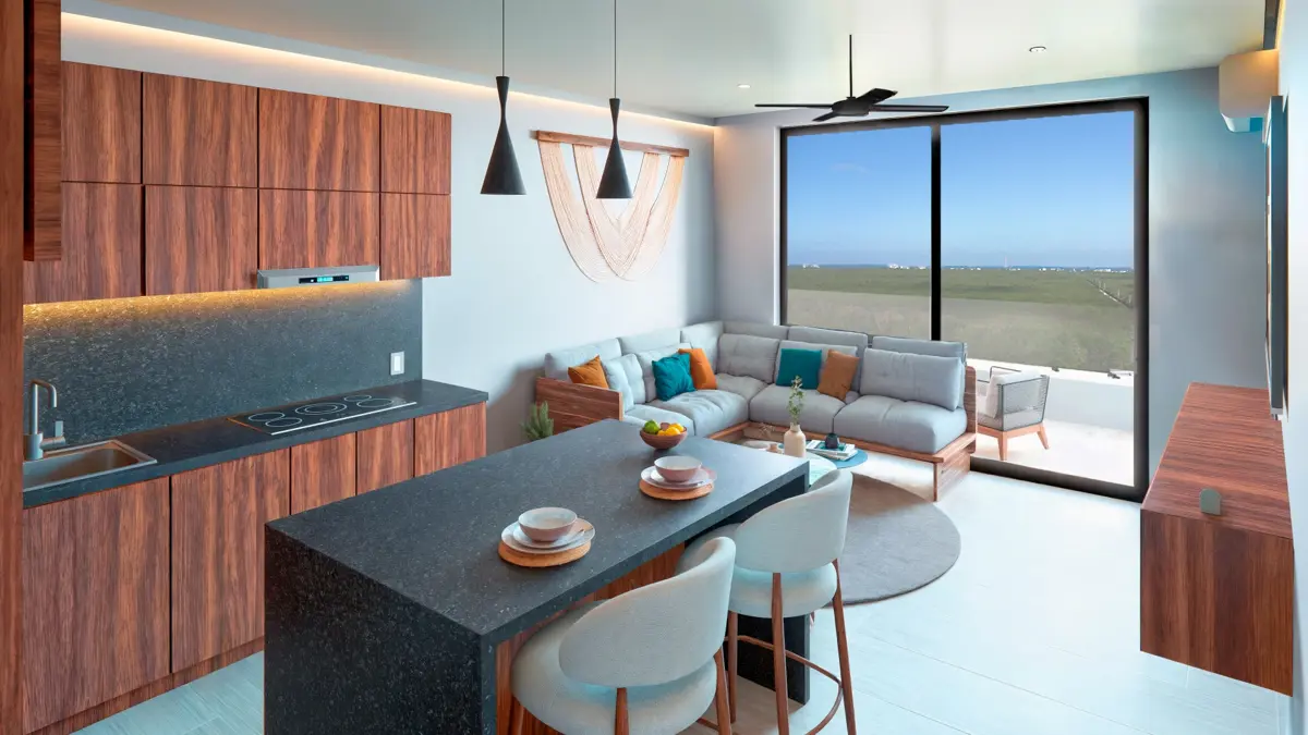 Departamento en venta en Puerto Morelos, Puerto Morelos — foto 1 de 20