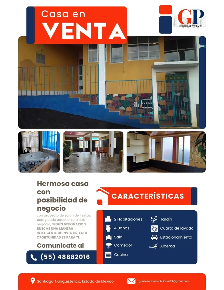 Casa en venta en El Mirasol, Tianguistenco — foto 1 de 23