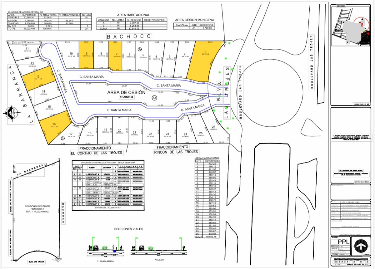 Vista 5 de Terreno en Venta en Las Trojes, Torreón, Coahuila de Zaragoza