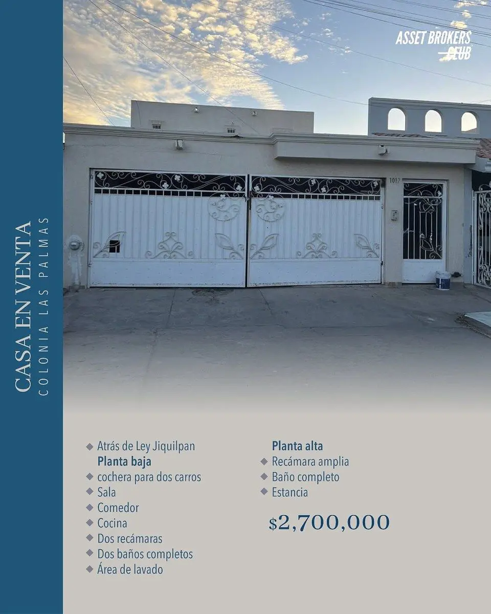 Casa en venta en Las Palmas, Ahome — foto 1 de 13