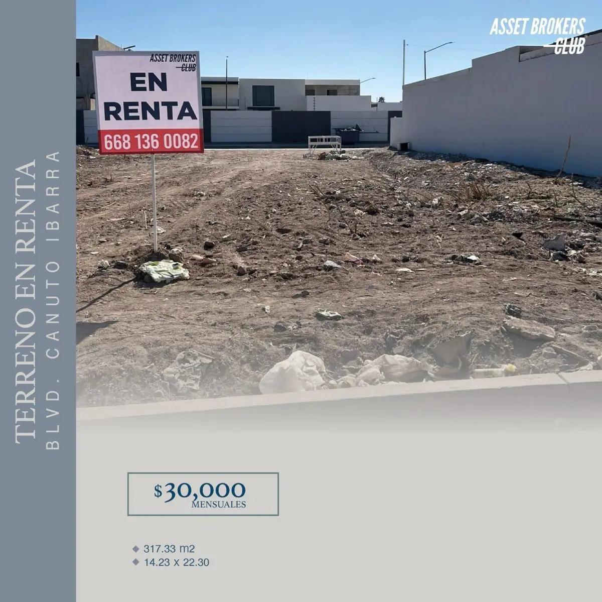 Terreno en renta en Los Mochis, Ahome — foto 1 de 4