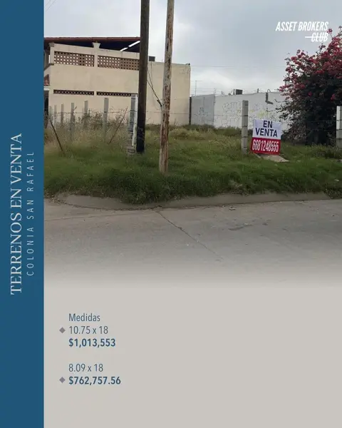 Dos esquinas en venta Colonia San Rafael