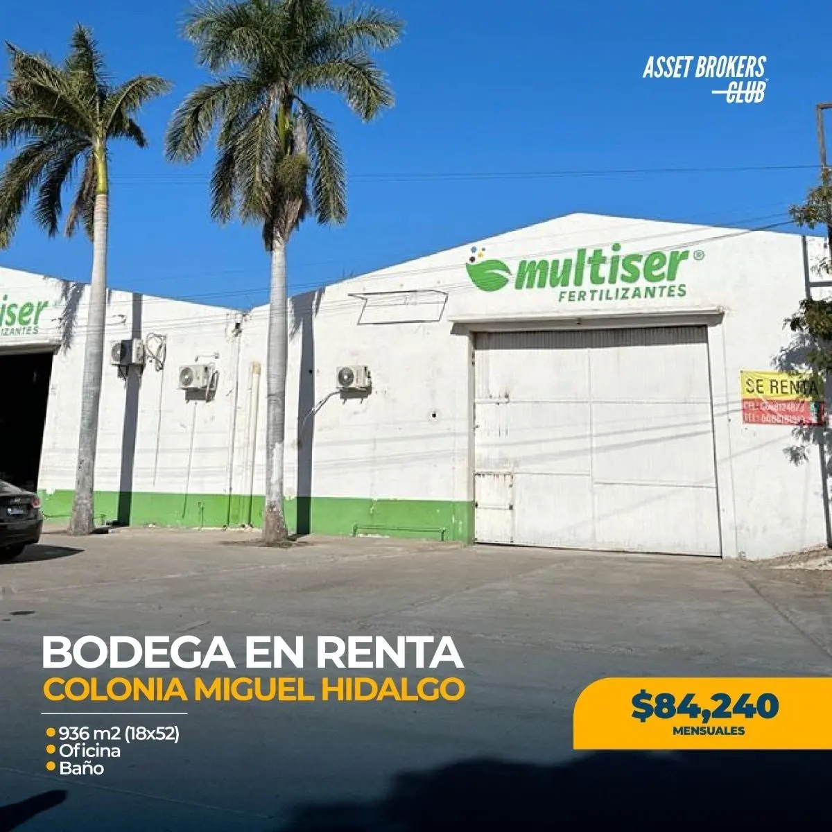 Bodega en renta en Los Mochis, Ahome — foto 1 de 7