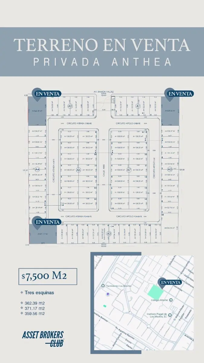Terreno en venta en Alcázar del Country, Ahome — foto 1 de 2