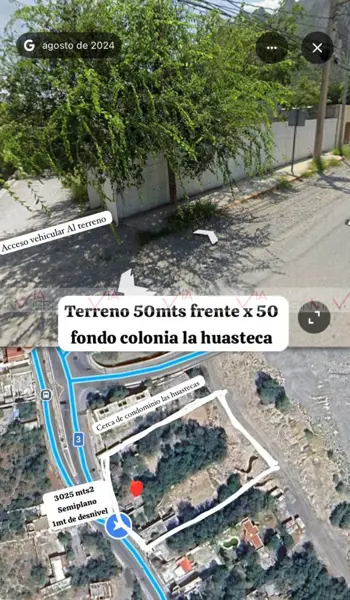Terreno en venta en Los Cenizos, Santa Catarina — foto 2 de 8