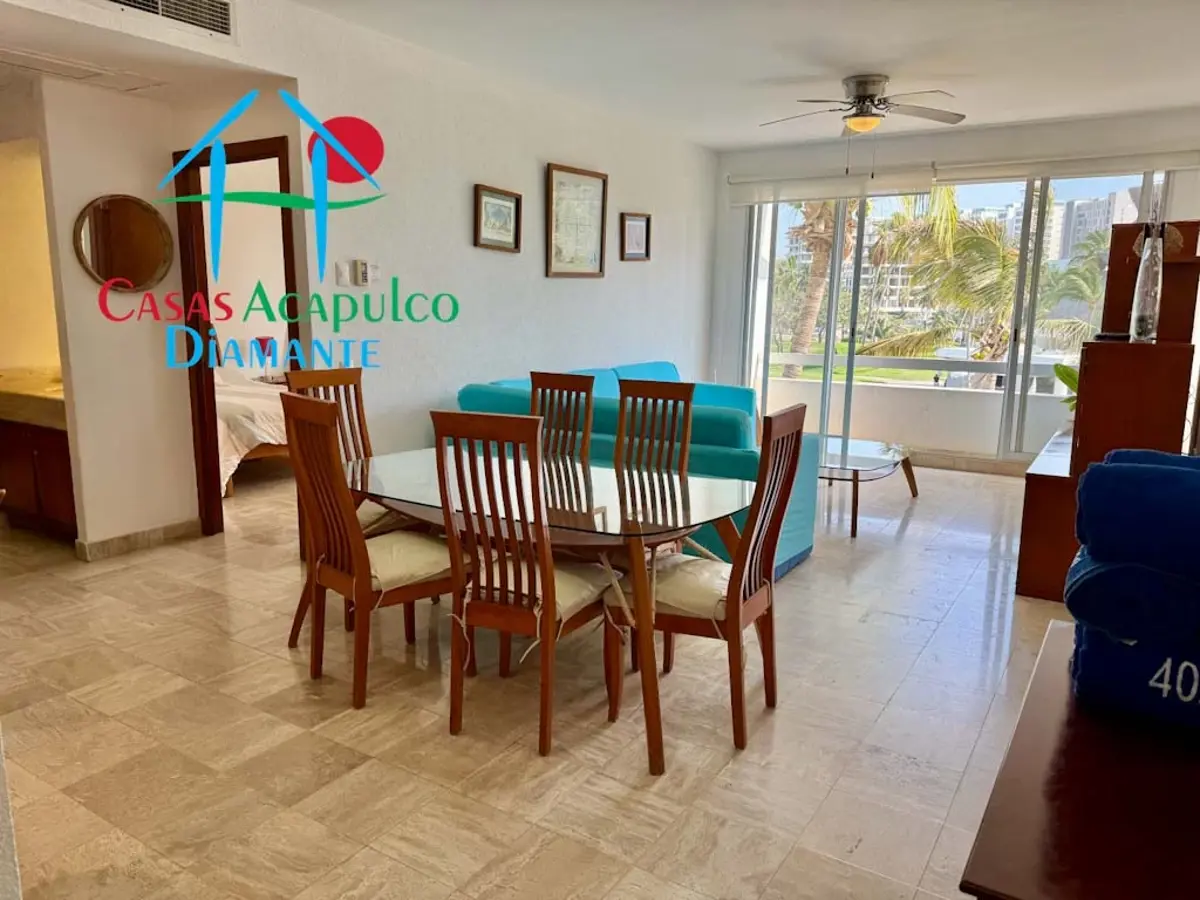 Depa en venta con 2 recámaras, terraza con vista al campo de golf y parcial al mar Depa en venta con 2 recámaras, terraza con vista al campo de golf y parcial al mar