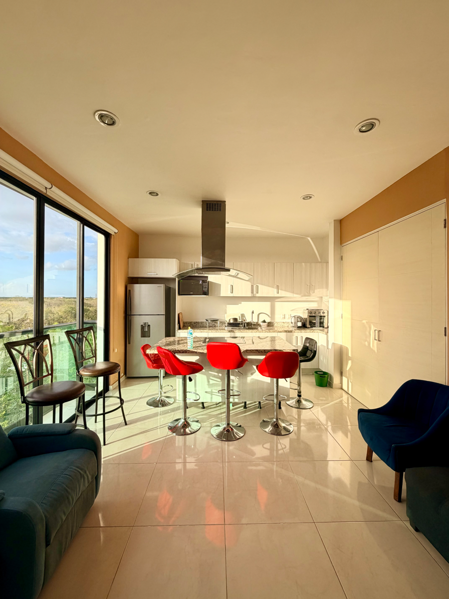 Departamento en renta en Playa del Carmen Centro, Playa del Carmen — foto 1 de 23
