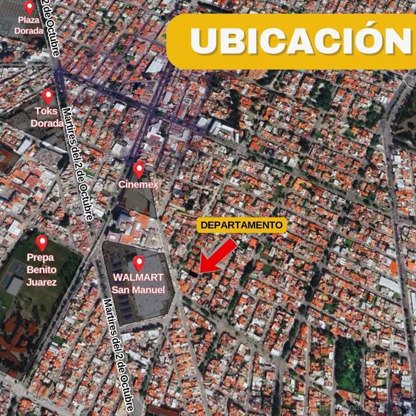 Departamento en venta en Fovissste San Manuel, Puebla — foto 2 de 13