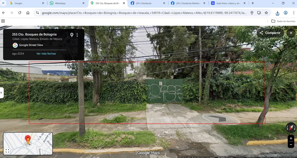 Terreno en renta en Adolfo López Mateos, Cuautitlán Izcalli — foto 1 de 2