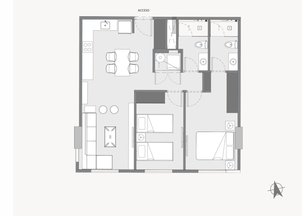 Departamento en Venta en Monterrey Centro, Monterrey, Nuevo León 2