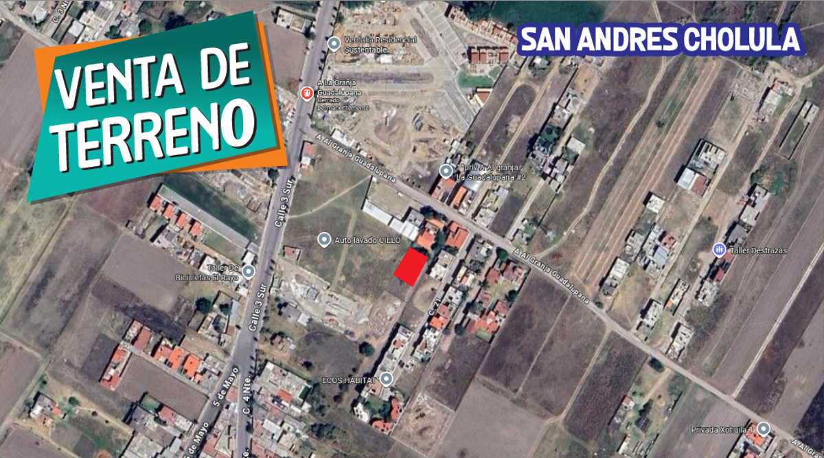 Terreno en venta en San Rafael Comac, San Andrés Cholula — foto 1 de 5