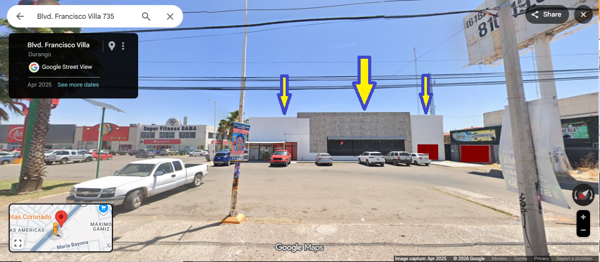 RENTA DE LOCAL COMERCIAL EN DURANGO, DGO.  1500 M2