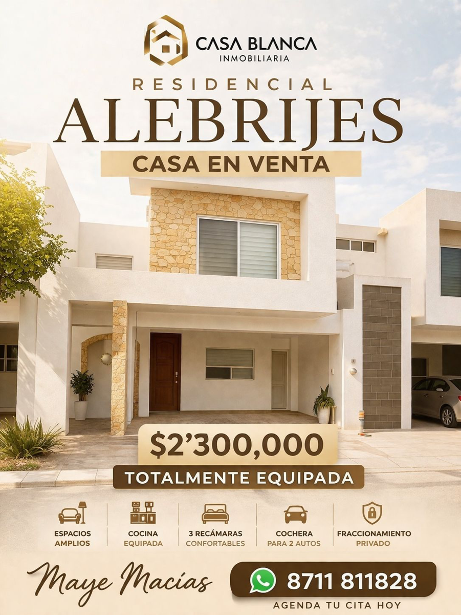 Casa en venta en Alebrijes Residencial, Torreón — foto 1 de 6