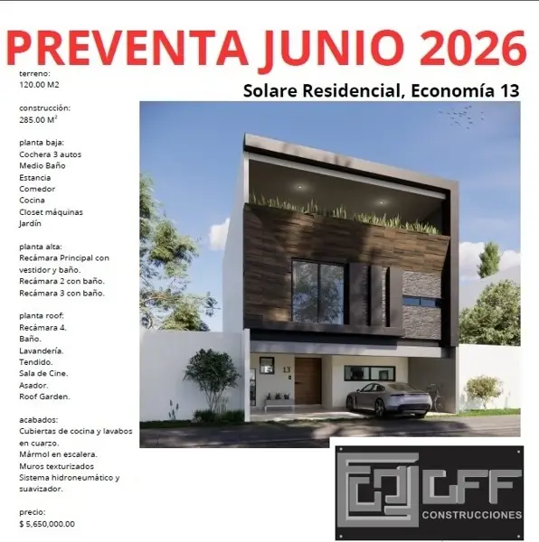 Casa en Preventa Zona Cholula, A 5 Min de La UDLAP y Periférico, Fracc. Cerrado