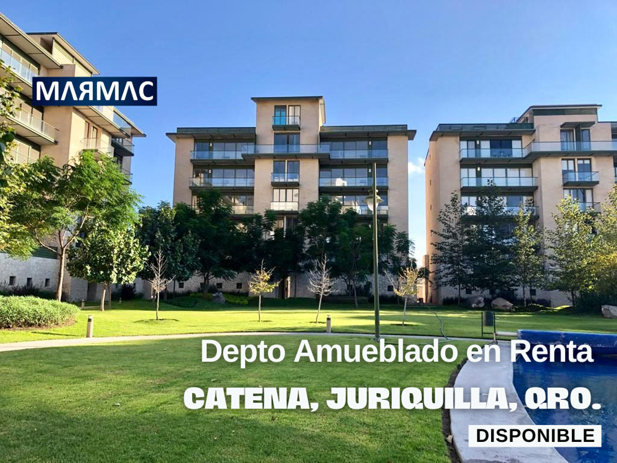 Departamento Amueblado en Renta | Catena Residencial, Juriquilla | Querétaro, Querétaro Departamento Amueblado en Renta | Catena Residencial, Juriquilla | Querétaro, Querétaro