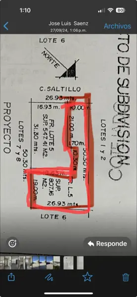 Terreno en venta en Granjas San Isidro, Torreón — foto 3 de 4
