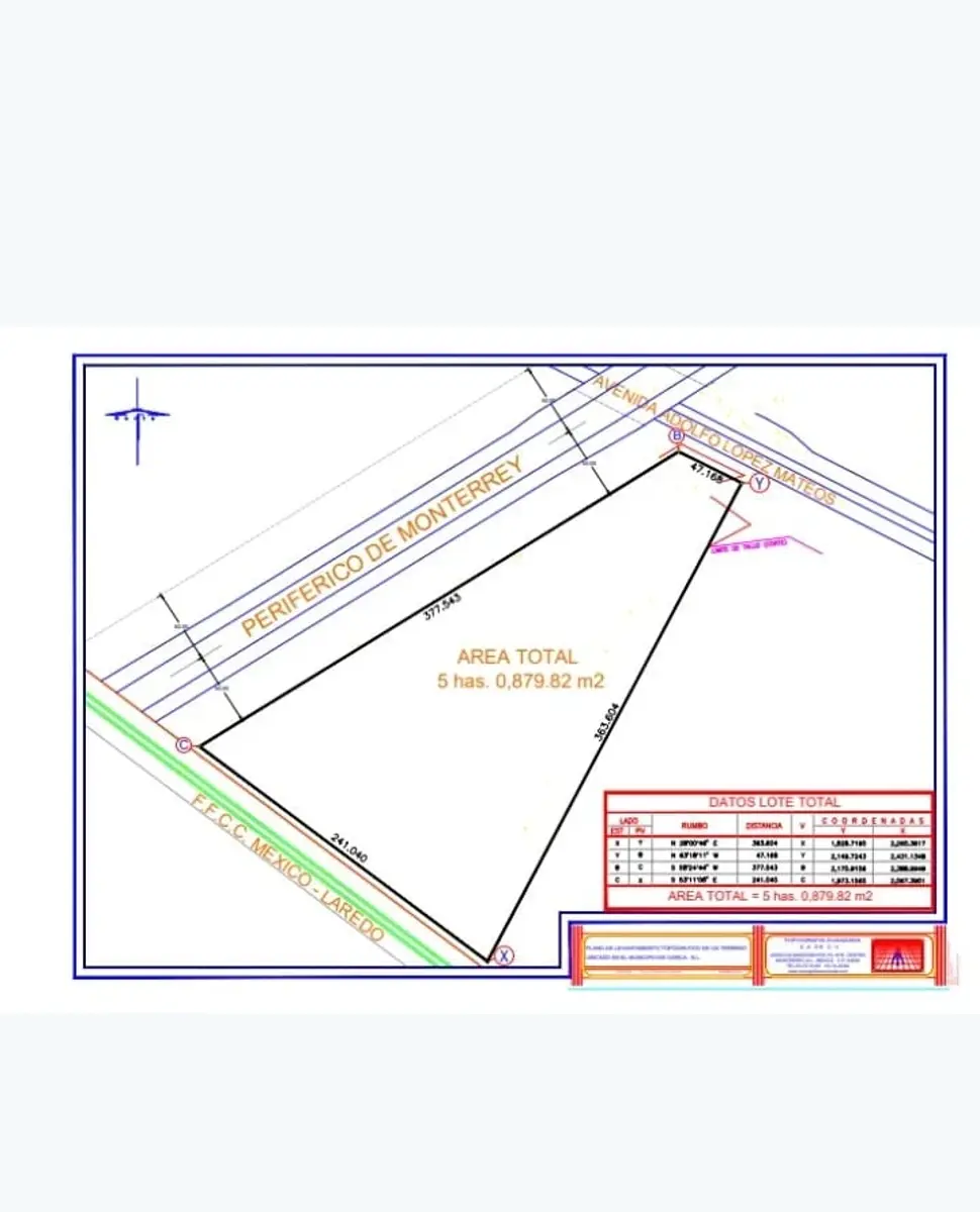 Terreno en venta en Industrial Santa Catarina, Santa Catarina