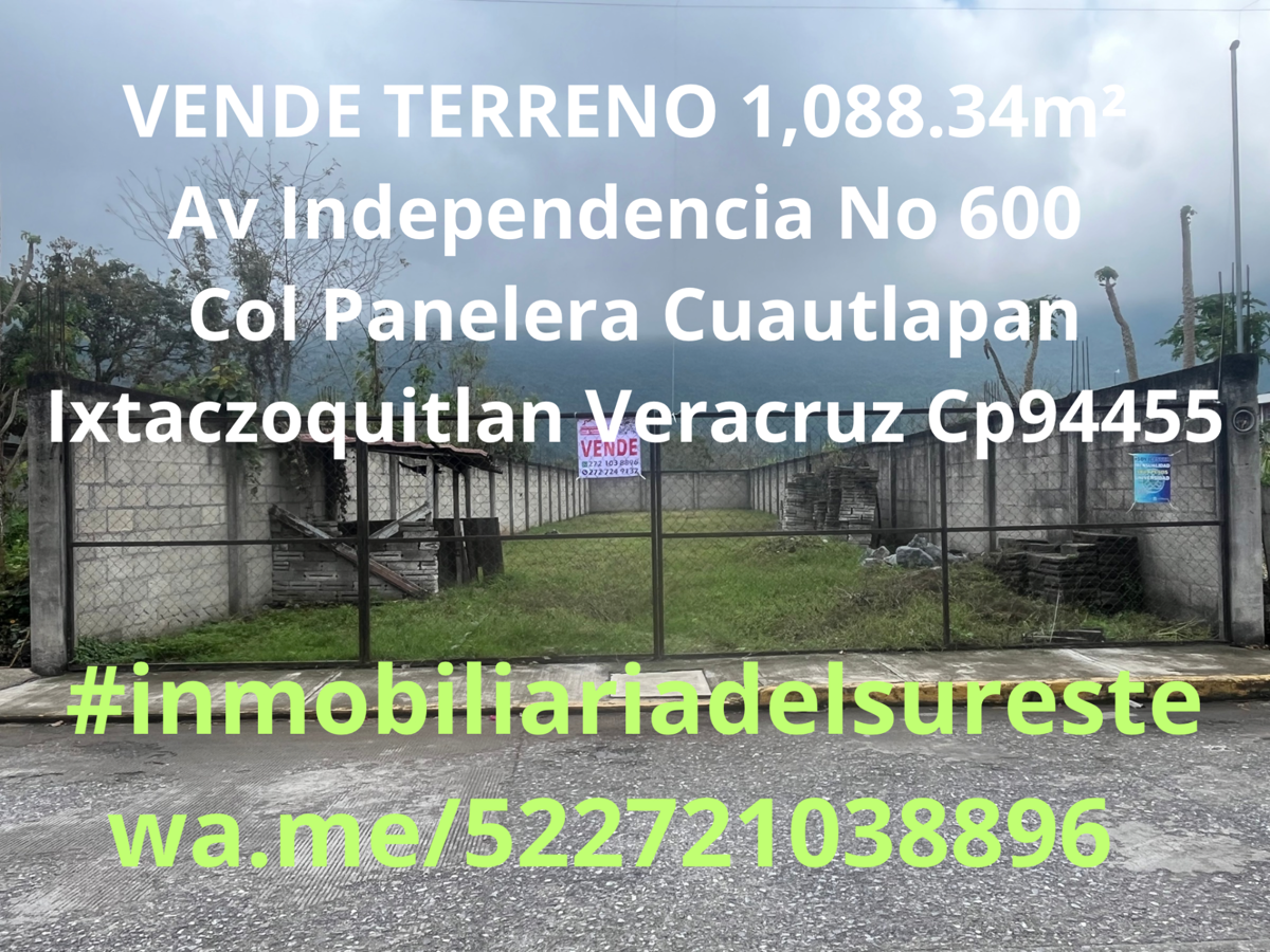 Terreno en venta en Cuautlapan, Ixtaczoquitlán — foto 1 de 26