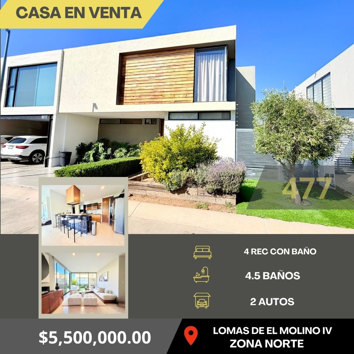 Casa en venta en El Molino Residencial y Golf, León — foto 1 de 14
