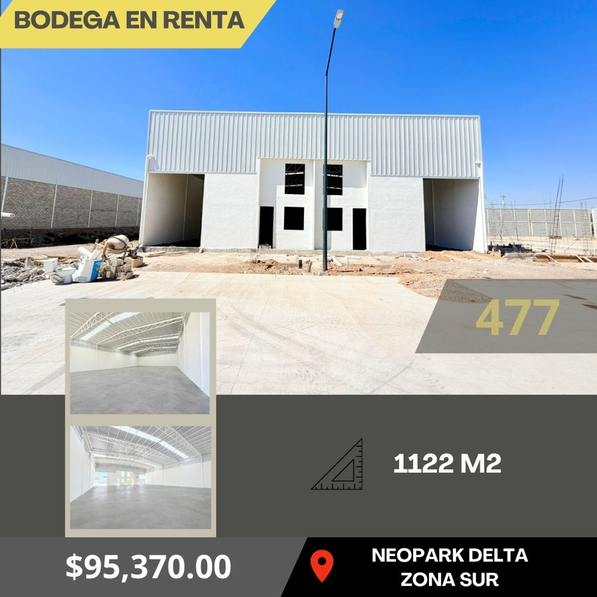 Bodega en renta en Delta 2000, León — foto 1 de 8