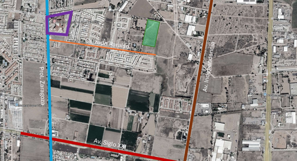 Terreno Habitacional en Venta  en Jesús María Al Norte de Aguascalientes