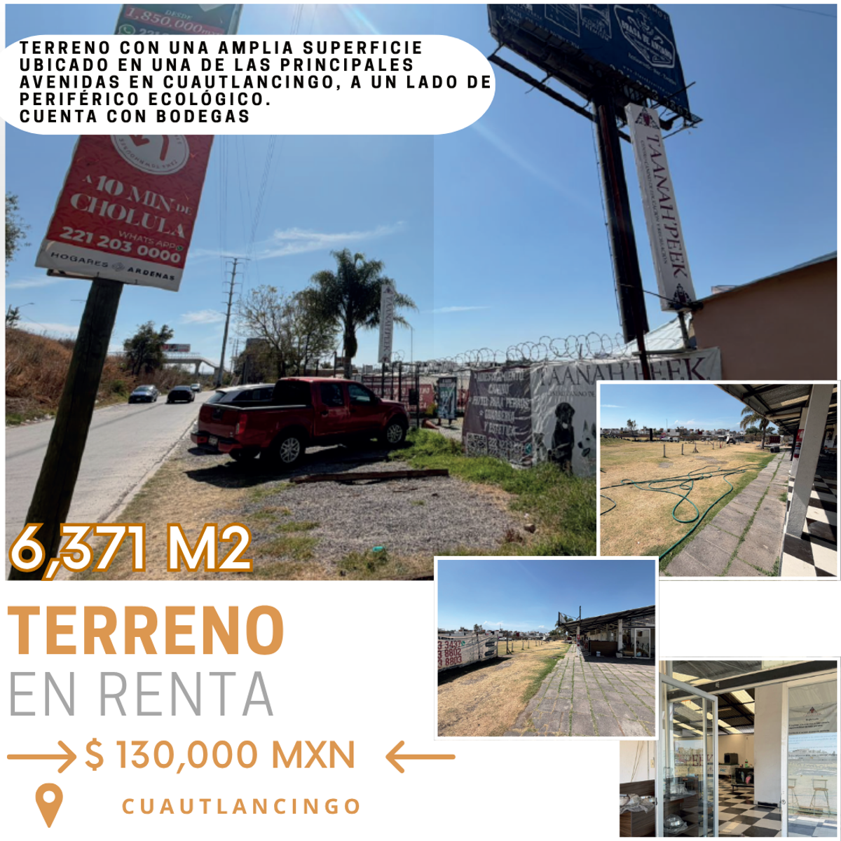 Terreno en renta en Nuevo León, Cuautlancingo — foto 1 de 14