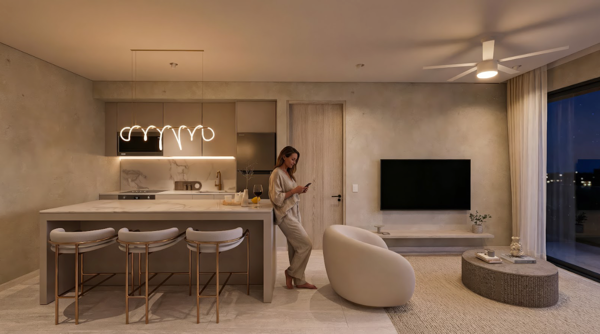 Departamento en venta en Zazil Ha, Playa del Carmen — foto 3 de 23