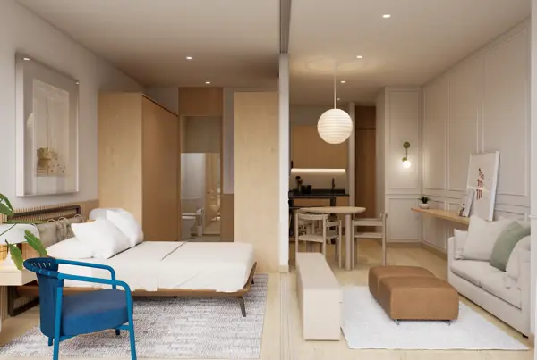 Departamento en venta en Tabacalera, Cuauhtémoc — foto 3 de 4