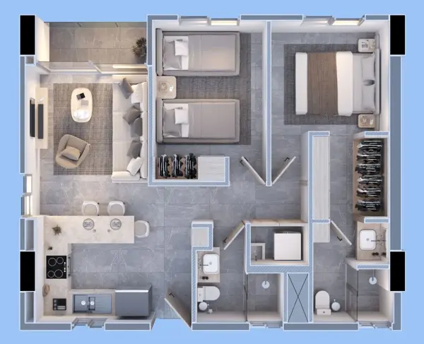 Departamento en venta en Pedregal la Huasteca, Santa Catarina — foto 2 de 14