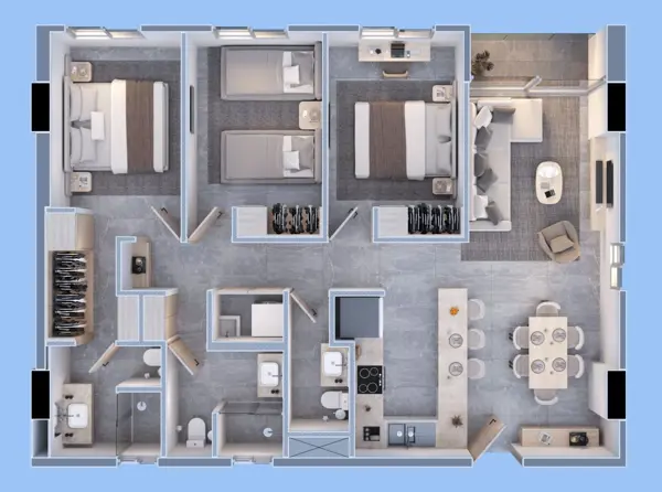 Departamento en venta en Pedregal la Huasteca, Santa Catarina — foto 2 de 9
