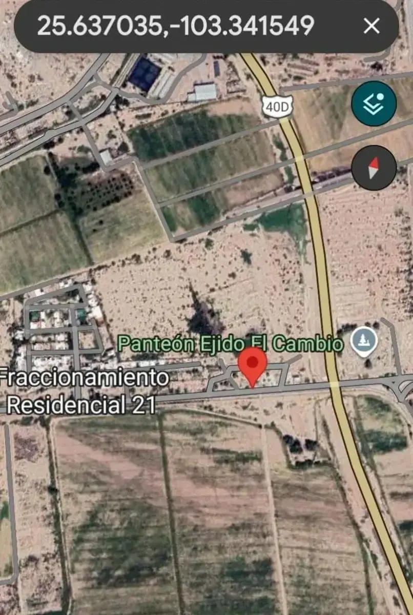 Terreno en venta en Residencial 21, Matamoros — foto 1 de 3