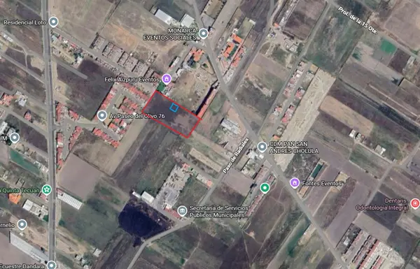 Terreno en venta en Cuayantla, San Andrés Cholula — foto 2 de 3