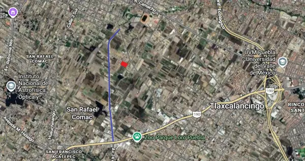 Terreno en venta en Cuayantla, San Andrés Cholula — foto 3 de 3