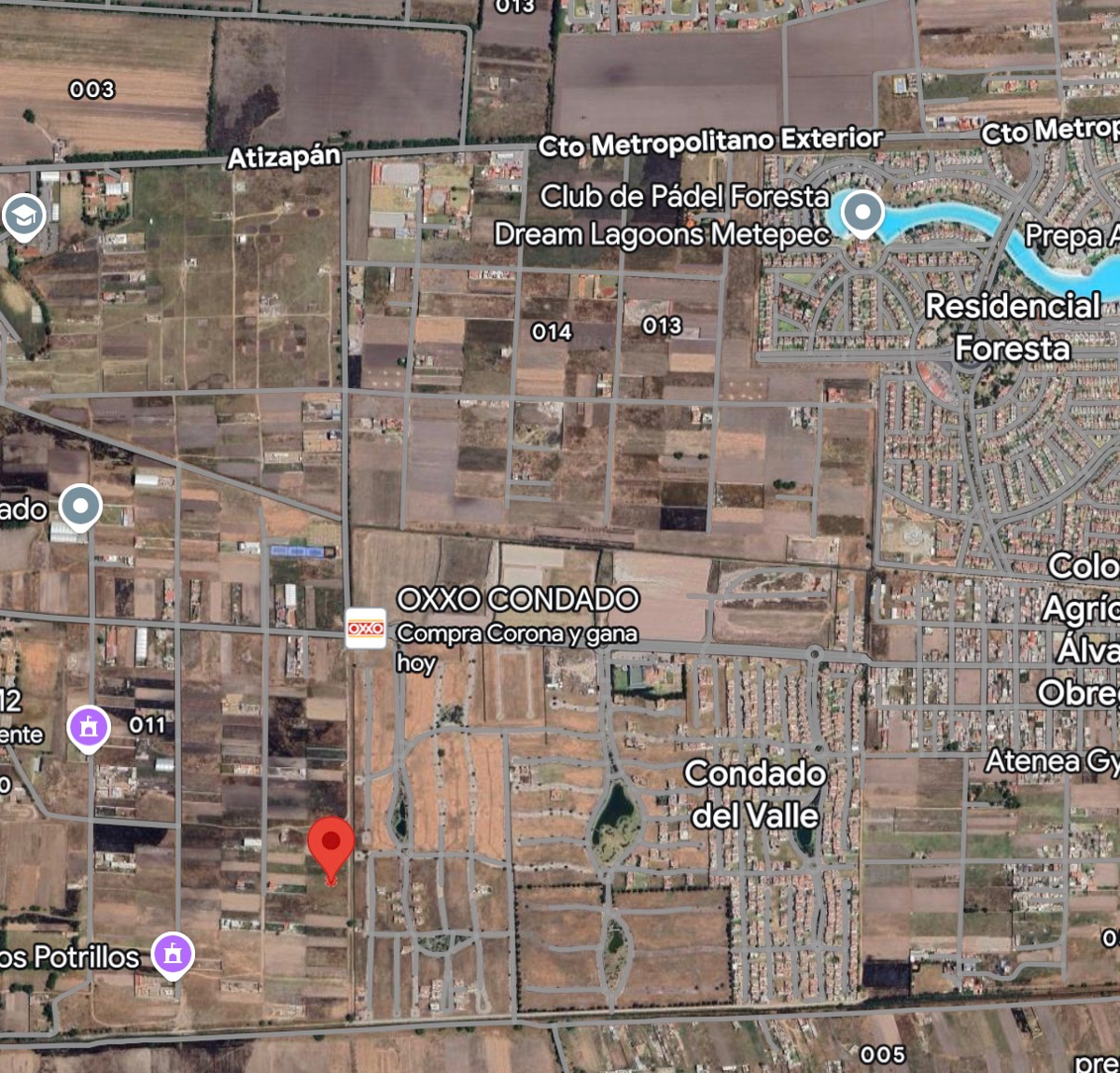 Terreno en venta en San Miguel Totocuitlapilco, Metepec