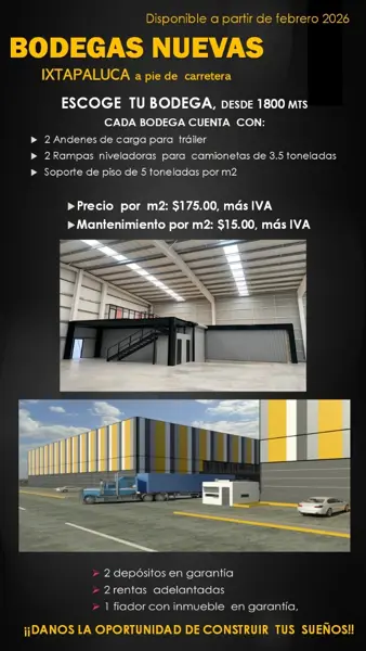 Bodega en renta en Jardín Industrial Ixtapaluca, Ixtapaluca — foto 3 de 12