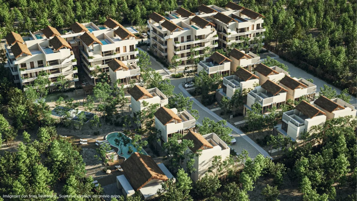 Departamento en venta en Villas Huracanes, Tulum — foto 1 de 10